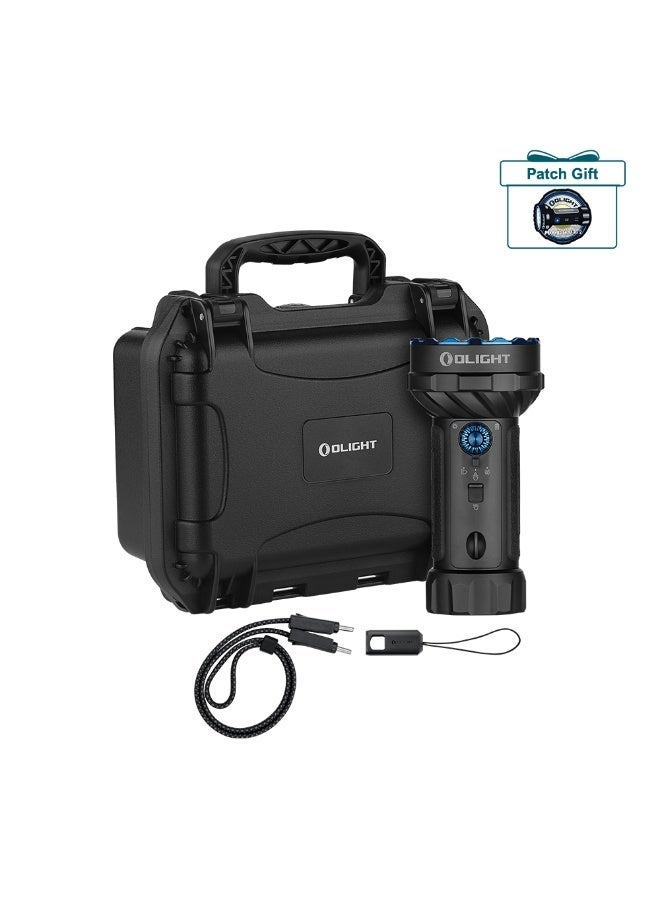 Olight Marauder Mini 2 Rechargeable Flashlight 10000 Lumens 750m Spotlight Floodlight USB-C IPX8 - Image 1
